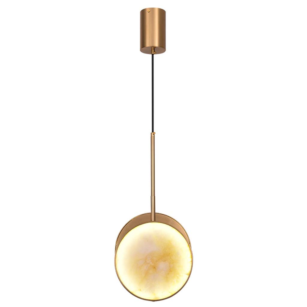 Lustre en cuivre scandinave pour une chambre chic et moderne
