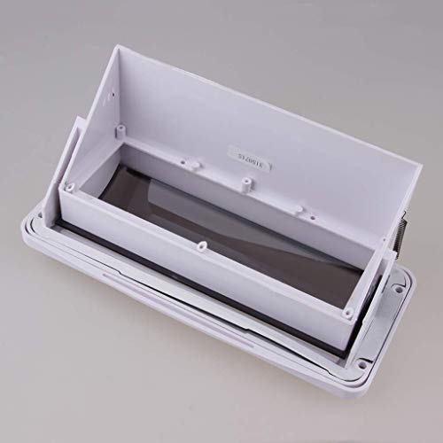 universele mariene boot autoradio schild waterdichte cover stereo behuizing case splash guard - wit - Afbeelding 3