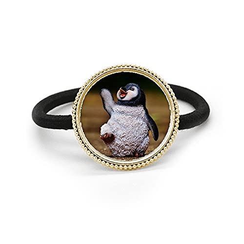 Coletero de pingüino antártico antiderrapante de metal para evitar coletas caídas y pelo enredado