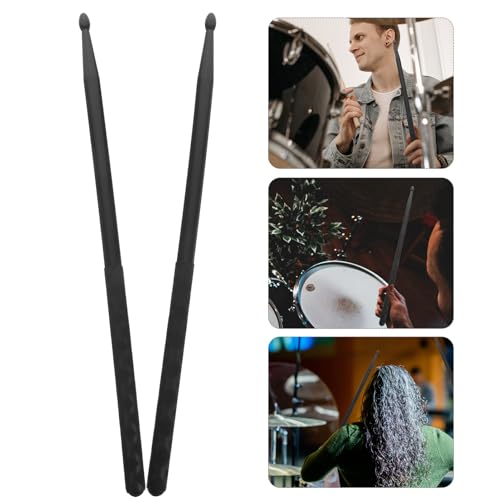 Baquetas BESPORTBLE, 1 par, con agarre antideslizante, para instrumentos de percusión, duraderas y cómodas, para mejorar el rendimiento y el estilo miniatura 5