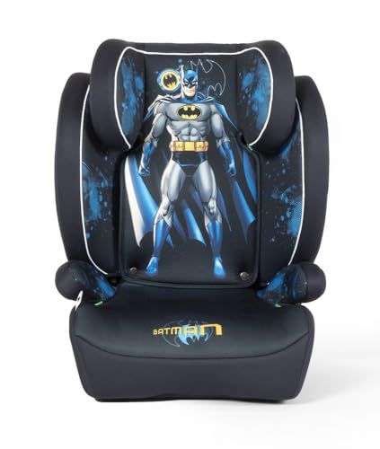 Tataway Dc Comics Batman I-Size, Seggiolino Auto Bambini 15-36 Kg (3,5-12 Anni), 100-150 Cm, Gruppo 2/3, Si Installa Con Cintura A 3 Punti, Blu E Nero - 2