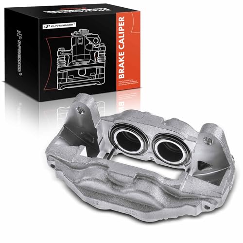 Image of A-Premium Disc Brake Caliper Assembly Compatible with Select Toyota Models - Sequoia 2008-2015, Tundra 2007-2015 - Front Right Passenger Side