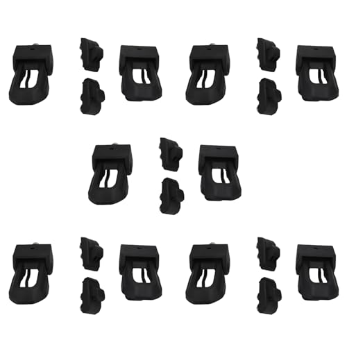 Verrou de capot pour Jeep Wrangler JK JL 2007-2019 kit de blocage de sécurité x5