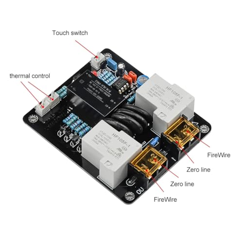 Module de démarrage progressif haute puissance AC pour commutateur audio stable