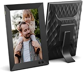 NIX 8 Inch Digital Picture Frame - Portrait or Landscape Stand, HD Resolution