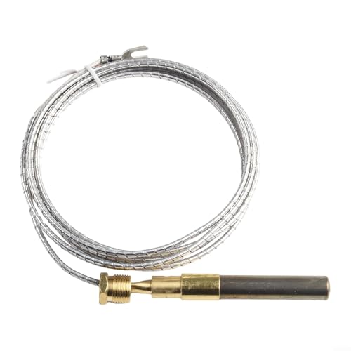 Repuesto Thermopile compatible con calentador de chimenea de gas para generadores piloto para aparatos de propano, incluyendo freidoras y calderas (1510 mm)