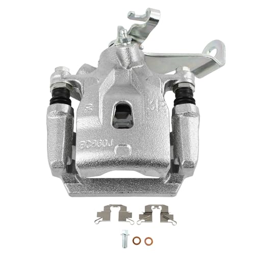 Image of SCITOO 19B7122 Rear Right Disc Brake Caliper w /Bracket Fit For Mazda For CX-5 2013-2015, Single Piston