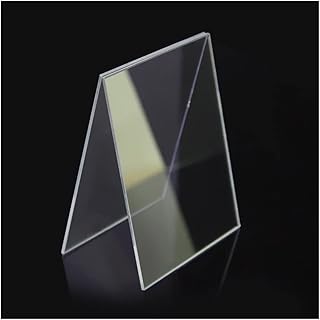 Prismas y caleidoscopios Reflejo de Color dicroico Cruzado a través de Prisma de luz Azul 105x80x2.8mm Splitter Split Ratio 5:5 Kits de óptica para el Aula de Ciencias