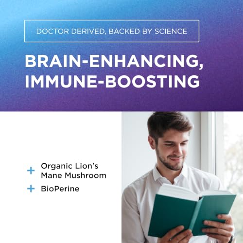 DR. EMIL NUTRITION DRE-LMSmartSH-60 Lion'S Mane Mushroom Supplement