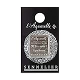 Sennelier French Artists' Watercolor - Caput Mortum, Half Pan