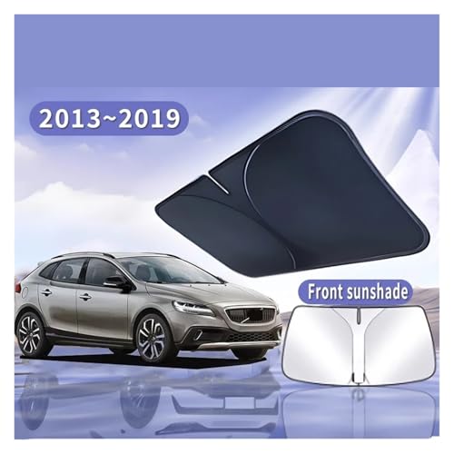 Pare-soleil pliable pour Volvo V40 isolation et finition premium