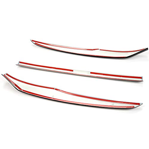 Vrracing 3 Pcs Front Bumper Front Bottom Cover Trims Abs Compatible For Honda Accord 2018 2019 #TOP2