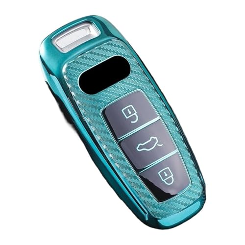 Housse de clé en TPU pour Audi A6 A7 A8 Q8 e-tron 2019-2022