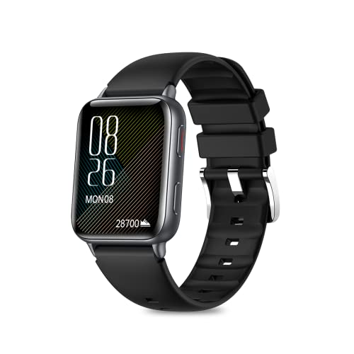 Image of Mustard Magma Smart Watch with 1.8 inch Amoled Display, Bluetooth Calling, Water Proof IP68, 100+ Sports Mode, 150+ Watch Faces, Dedicated Spo2, and Dynamic Heart Rate Analysis,(Black)