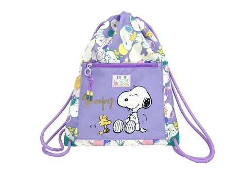 Snoopy sac à dos avec cordes violet CYPBRANDS taille standard