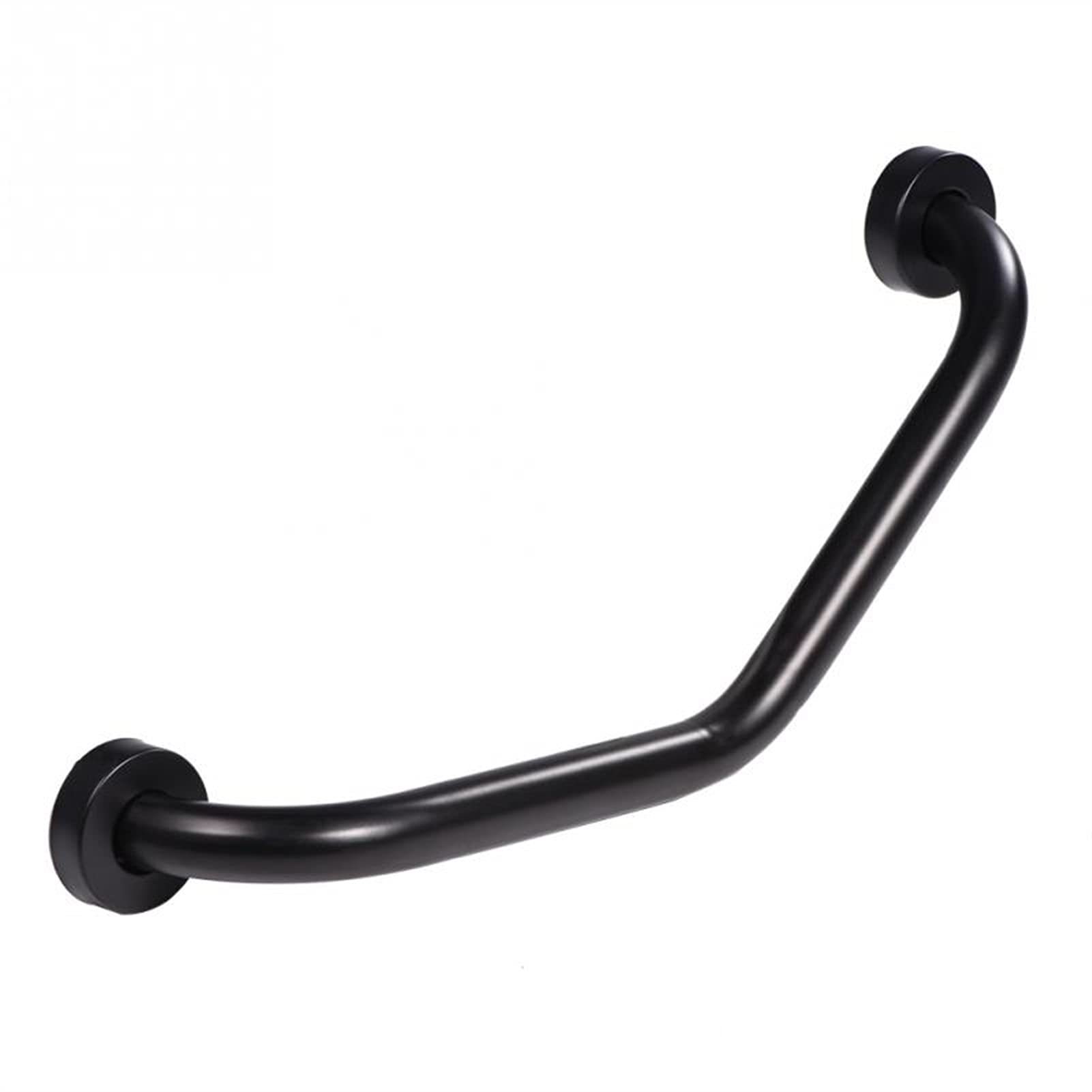 FKXSXAZ Stainless Steel Curved Shower Tub Safety Grab Bar Towel Rack Wall Mounted Bathroom Handrail Tools Anti-slip