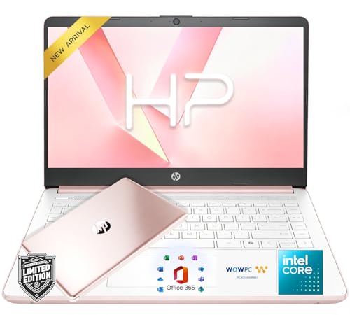 Image of HP Ultrabook Laptop with Copilot AI • Intel 4-Core N150 CPU • Microsoft Office 365 Included • 4GB RAM • 128GB SSD + 1TB Cloud Storage • Windows 11 • Portable Student Laptop