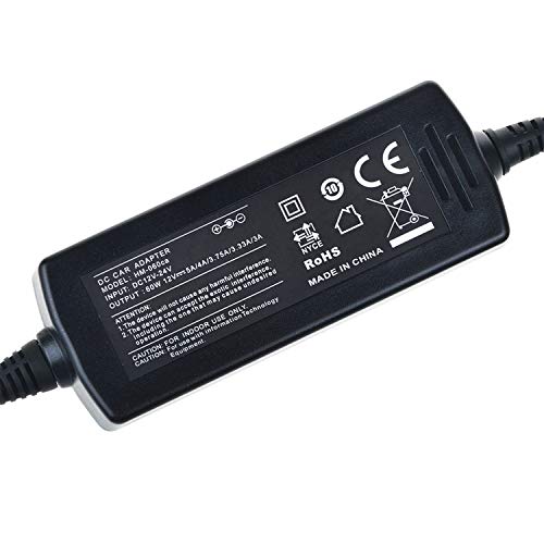 SLLEA Car DC Adapter Charger for Naxa LCD HD TV with Built in Digital TV Tuner NTD 13.3 NTD1350 13.3 1080i HD LED LCD Television,NTD1351 13.3 LCD AC/DC HD TV with Built in