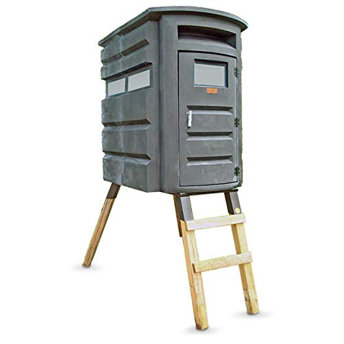 Guide Gear 2-Man Deluxe Condo Hunting Blind with Bonus Blind Shelf, Black