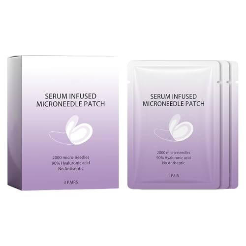 Patchs hydratants pour les yeux, aiguille micros raffermissante, coussinets raffermissants sous les yeux avec effet hydratant, accessoire de soins de la peau, patch de beauté avec design confortable