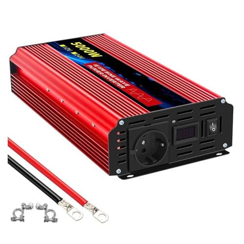 Inversor Potencia 24V CC 220V CA Onda Sinusoidal para Pura 35000W/4500W/5000W/10000W Enchufe Estándar