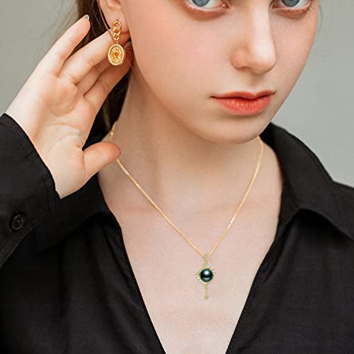 Black Tahitian Pearl Ladies Necklace - Mom & Wife Gifts for Mothers Day, Anniversary & Christmas3