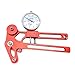 Menolana Bike Mechanical Spokes Tension Checker Measuring Tool for Wheel Maintenance Rim Truing Tool