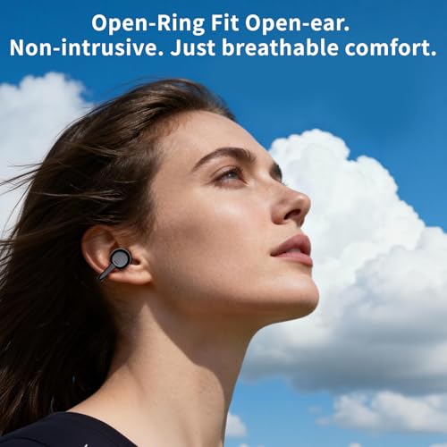 Image of PEICHENG Earbuds Wireless Bluetooth Earphones, 5H Playback 50mAh+400mAh Power Case with Digital Display (Dark Grey)