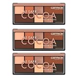 Catrice The Dark Cocoa Eyeshadow Palette, Lidschatten, Mehrfarbig, 8 Farben, intensiv, schimmernd,...