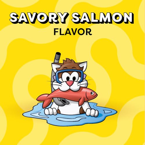 Temptations Cat Treats Classic Crunchy and Soft Cat Treats, Savory Salmon Flavor, 48 oz. Bag