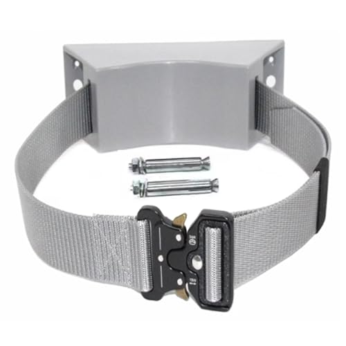 Support mural bouteille de gaz stable avec sangle nylon pour rangement sûr