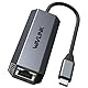 WAVLINK USB C LAN Adapter 5Gbit/s, treiberfreier RJ45 Gigabit USB C Ethernet Adapter für Laptop, Computer, kompatibel mit Thunderbolt 5/4/3, Mac, Windows, iPad, iPhone, MacBook