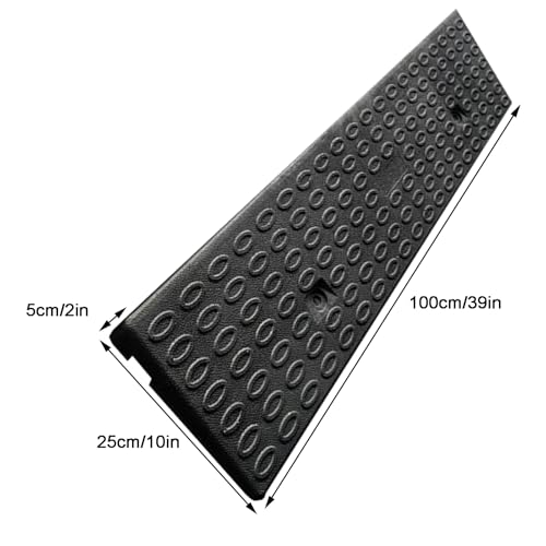 Rampa para bordillo para auto, 100x25x5 cm, 440000 lbs miniatura 2