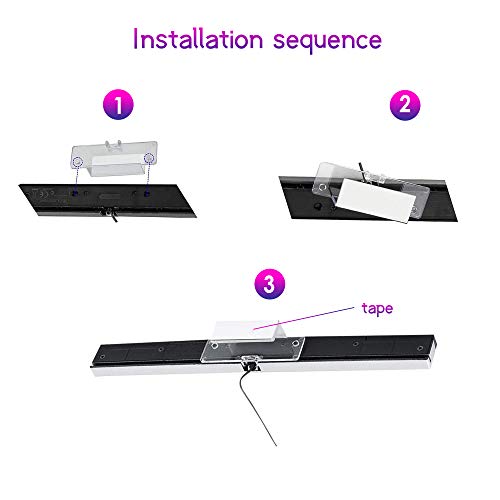 Sensor Bar For Wii , Replacement Wired Infrared Ray Sensor Bar Cable Cord For Nintendo Wii And Wii U Console #TOP6
