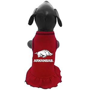 All Star Dogs Arkansas Cheerleader Hundekleid XXS