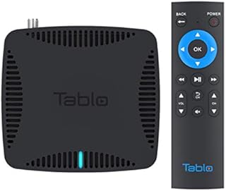 Tablo Dual HDMI [TDNS-HDMI-2B-01-CN] Over-The-Air [OTA] Digital Video Recorder [DVR] - with WiFi, Remote, Black