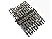 10-Piece Double Ended Screwdriver Bit Set (Star, Phillips and Flat Bits)