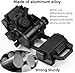 HTPREC NVG Mount for PVS14/15/18 G24 Night Vision Goggles PVS 31 NVG Metal Mount CNC for CS Games Black