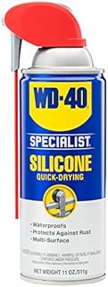 WD-40 Specialist Silicone Lubricant with SMART STRAW SPRAYS 2 WAYS, 11 OZ
