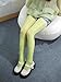 Cosplay Socks Mitsuri Kanroji Lime Green Thigh-high Stockings Velvet Knee Sock Accessory Adult Unisex for Party Halloween Christmas