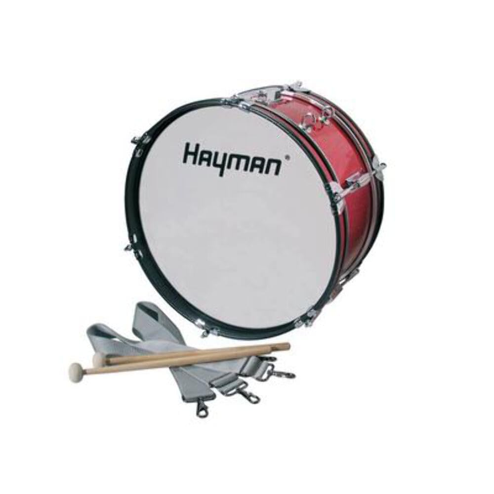 Hayman 16" Red Junior Marching-Bassdrum · Bombo de marcha
