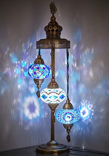 Turkish Moroccan Mosaic Glass Handmade Tiffany Floor Lamp Light #TOP20