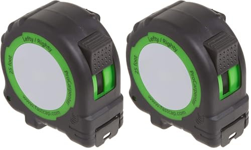 Image of Fastcap PSSR-25 25-Foot ProCarpenter Lefty /Righty Standard Measuring Tape (Pack of 2)