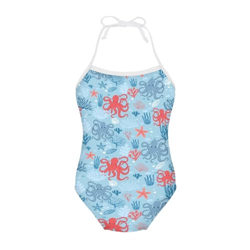 Image of ELEQIN Swimwear Swimsuit One Piece Girls Bathing Suit Animal Pattern 1-10 Years