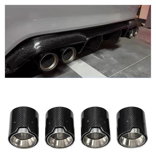 Embout pot d'échappement carbone pour rénover le style des modèles M2 M3 M4 F80 F87 - 2
