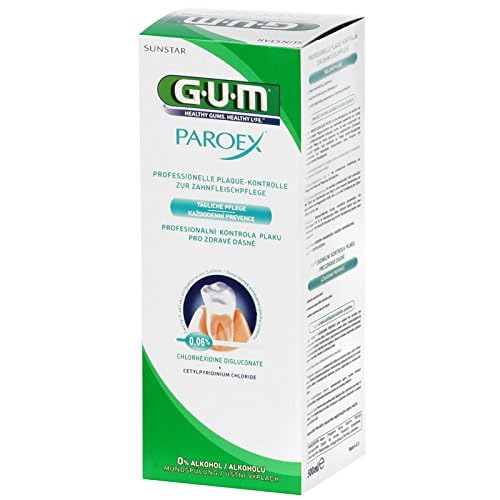 Image secondaire de GUM Paroex Bain de bouche 0.06% CHX 500ml, Pack de 6 (6x 500ml)