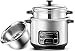 FGDFGDG Cuiseur de Riz et Fonction Chaude Vapeur (2/3/4 / 5L) 201 Doublure en Acier Inoxydable, avec spatule et Tasse à mesurer, pour 1-6 Personnes, cuisinières à Riz,2l