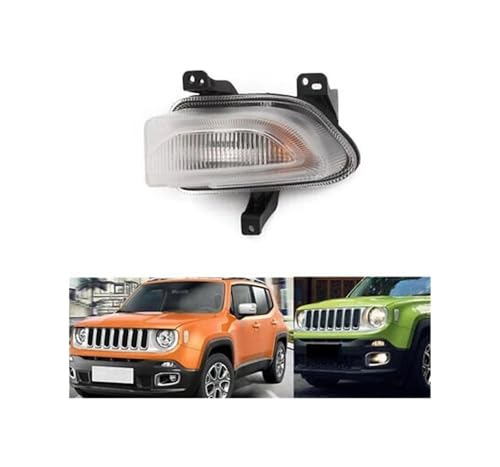 Luz de señal de giro para Jeep Renegade soluciona piloto de retrovisor roto 2016 2017 2