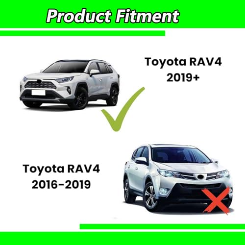 Estribos laterales para Toyota RAV4 2019-2025 negros miniatura 5