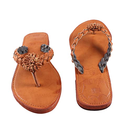Women Rajasthani Handmade Ethnic Casual Jaipuri Slipper/Chappal
